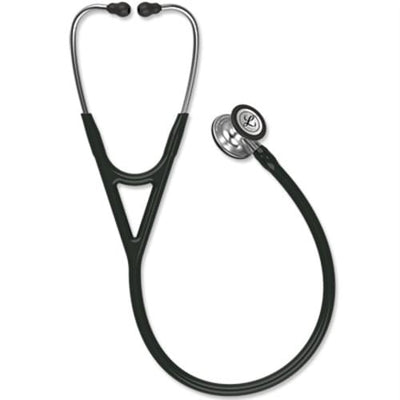 Littmann Cardiology IV Stethoscope Black - 22" (Short-Length Model) - Black · Stainless Steel