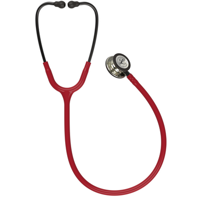 Littmann Classic III Stethoscope - Burgundy · Smoke Stem · Champagne
