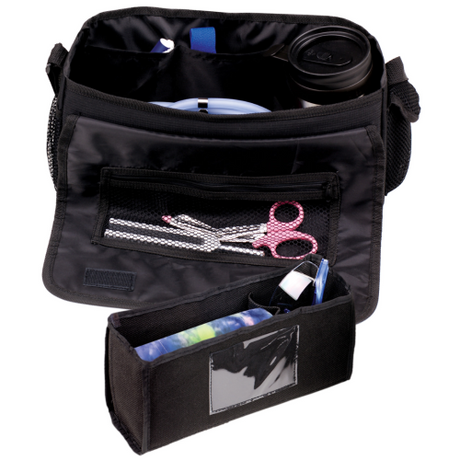 Nurse Car-Go Bag Black SKU 350-771 medical equipment transport bag.