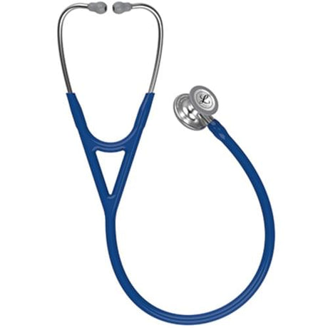 Littmann Cardiology IV Stethoscope 27 inch Navy Blue with Dual-Sided Chestpiece.