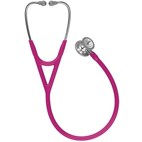 Littmann Cardiology IV Stethoscope in Raspberry with 27-inch tubing length.