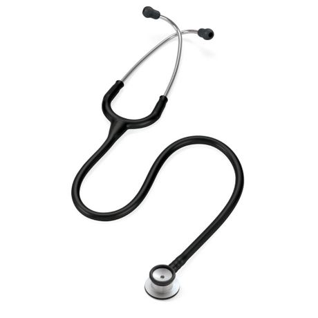 Littmann 2113 Pediatric Stethoscope 28 inch in Black for Clinical Assessment.