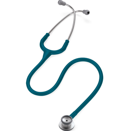 Littmann 2119 Pediatric Stethoscope in Caribbean Blue with 28-inch tubing.