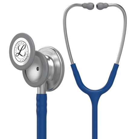 3M Littmann Classic III Stethoscope in Navy Blue with Stainless Steel Chestpiece.