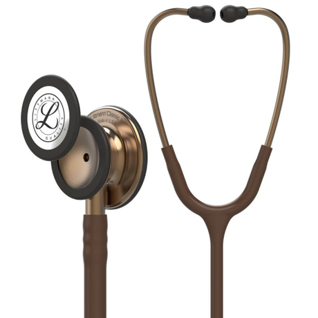 Littmann Classic III Stethoscope in Chocolate with Copper-Colored Chestpiece.