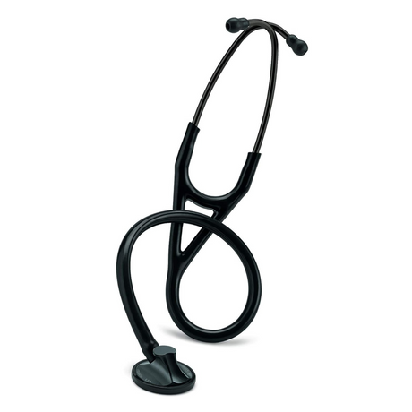 Littmann Master Cardiology Stethoscope – Black, Black, Standard.