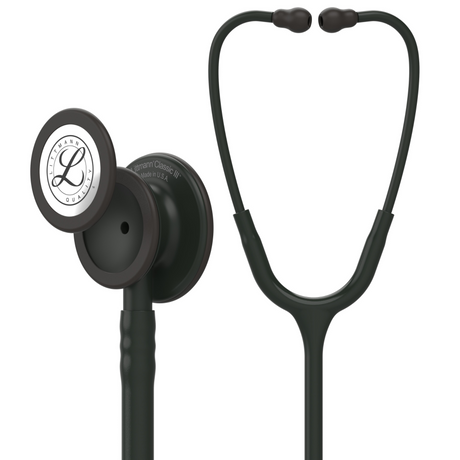 Littmann Classic III Stethoscope – Black, Black.