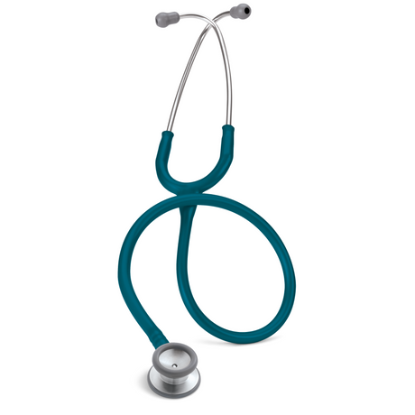 Littmann Classic II Pediatric Stethoscope – Caribbean Blue, Stainless Steel, Standard – full stethoscope.