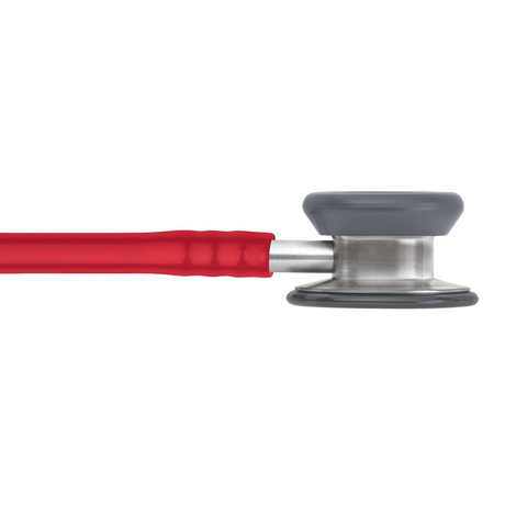 Littmann Classic II Pediatric Stethoscope – Red, Stainless Steel, Standard – size diagram.