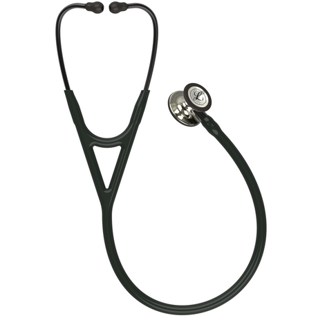 Littmann Cardiology IV Stethoscope – Black, Champagne, Standard – full stethoscope.