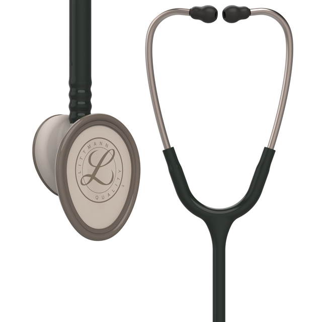 Littmann Lightweight II S.E. Stethoscope – Black – full stethoscope.