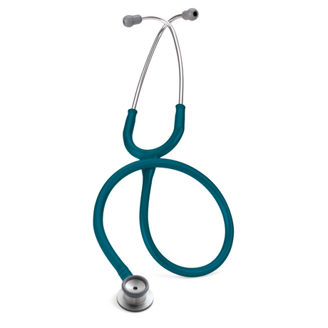Littmann Classic II Pediatric & Infant Stethoscope – Caribbean Blue, Stainless Steel, Standard – full stethoscope.
