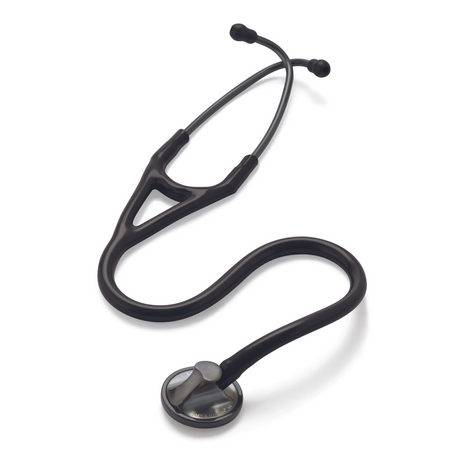 Littmann Master Cardiology Stethoscope – Black, Smoke, Standard – full stethoscope.
