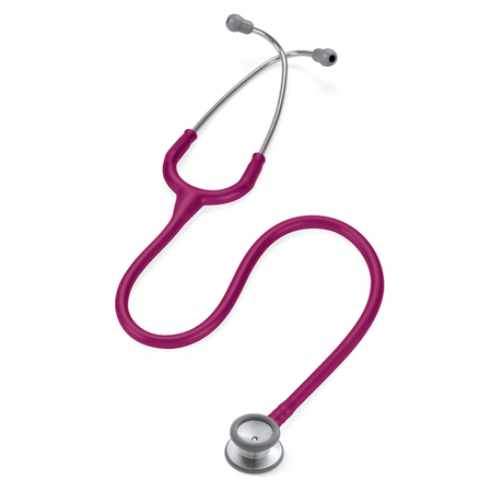 Littmann Classic II Pediatric Stethoscope – Raspberry, Stainless Steel, Standard.