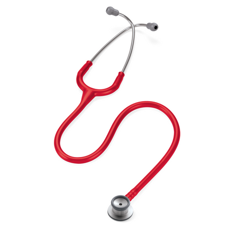 Littmann Classic II Pediatric & Infant Stethoscope – Red, Stainless Steel, Standard.