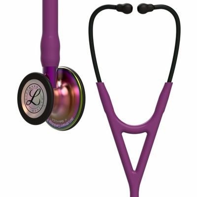 Littmann Cardiology IV Stethoscope - Plum · Violet Stem · Rainbow