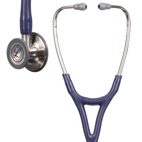 Littmann Cardiology IV Stethoscope, Satin Tubing – Midnight Blue, Stainless Steel.