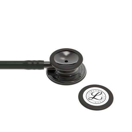 Littmann Classic III Stethoscope – Black, Smoke – chestpiece close-up.