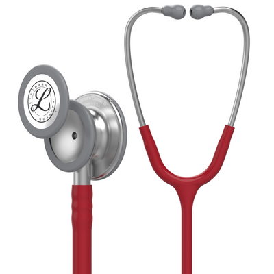 Littmann Classic III Stethoscope - Burgundy · Stainless Steel