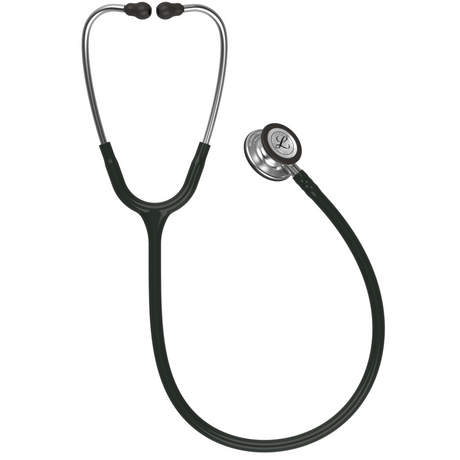 Littmann Classic III Stethoscope – Black, Stainless Steel – full stethoscope.