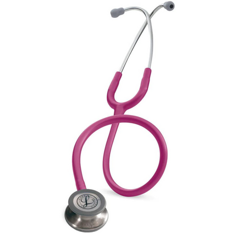 Littmann Classic III Stethoscope – Raspberry, Stainless Steel – size diagram.