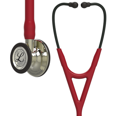 Littmann Cardiology IV Stethoscope - Burgundy · Champagne