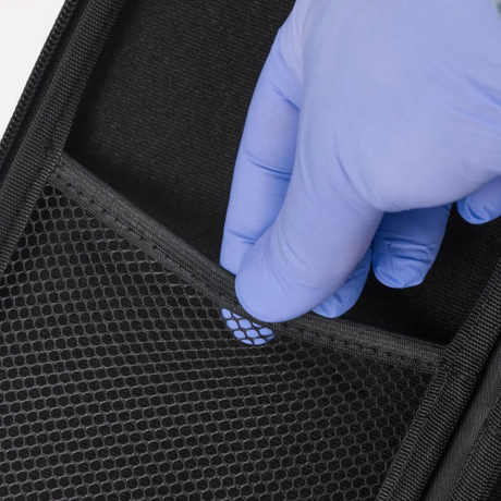 Stethoscope Carry Case, Black - Large (12.75" x 5.75" x 2.5").