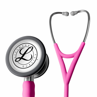Littmann Cardiology IV Stethoscope, Satin Tubing - Rose Pink · Stainless Steel